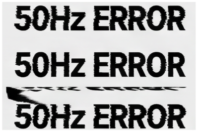50hz error