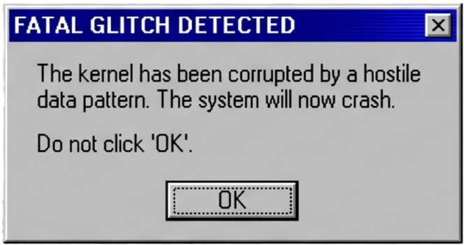 fatal popup