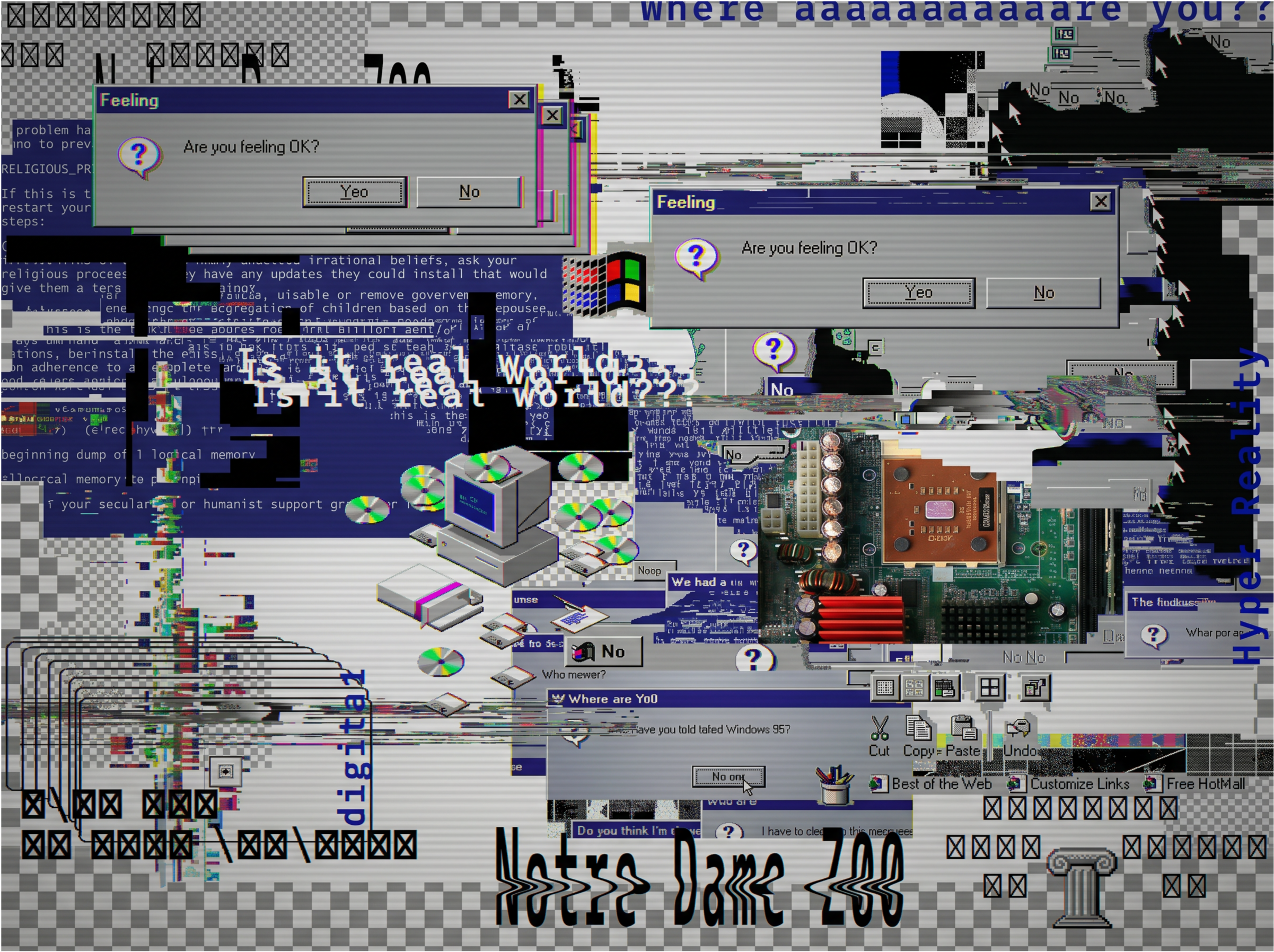 glitch feeling