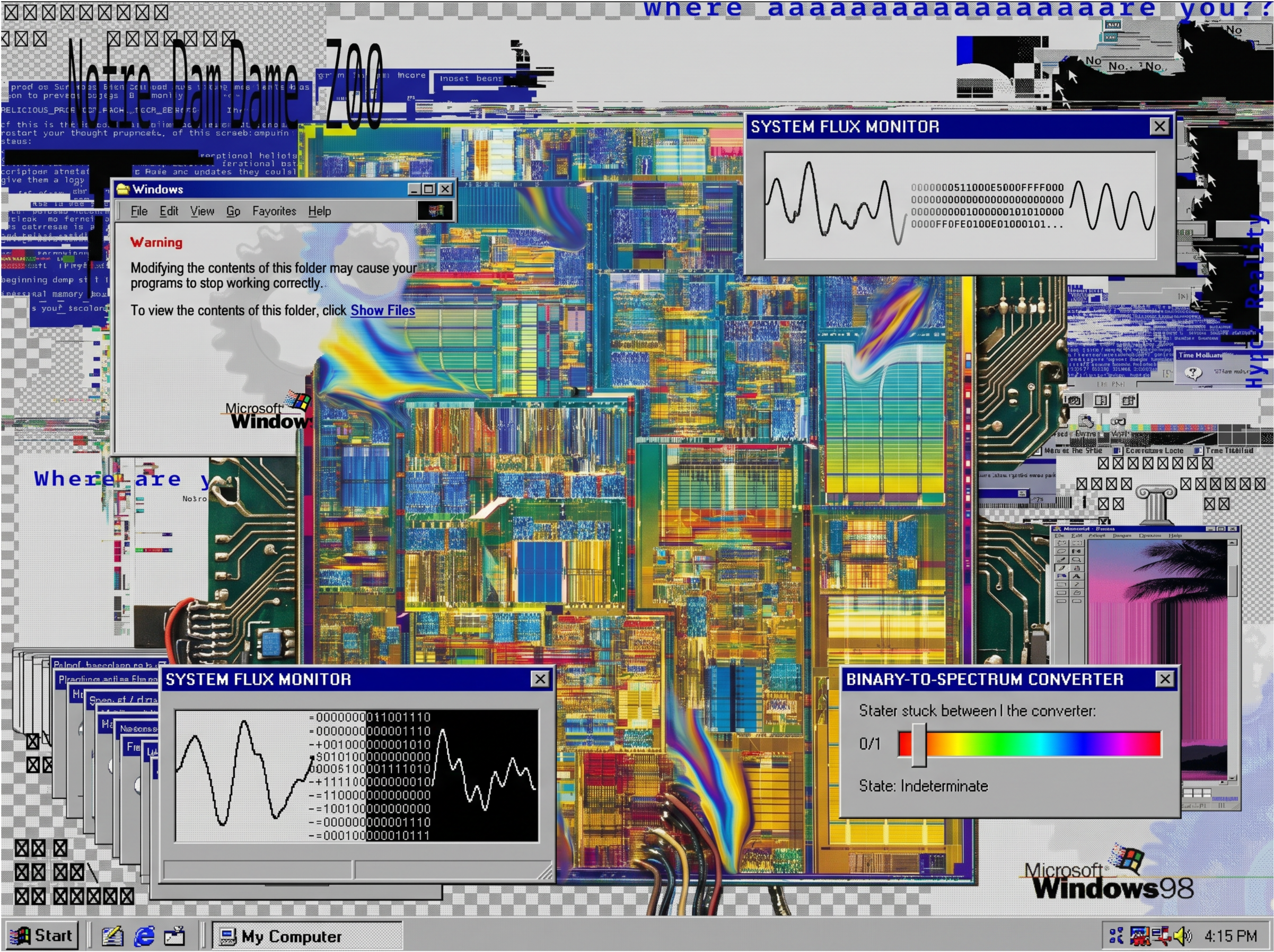 Glitchy Popups