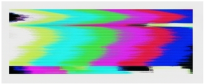 rainbow glitch