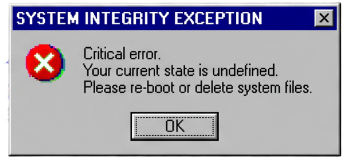 system integrity