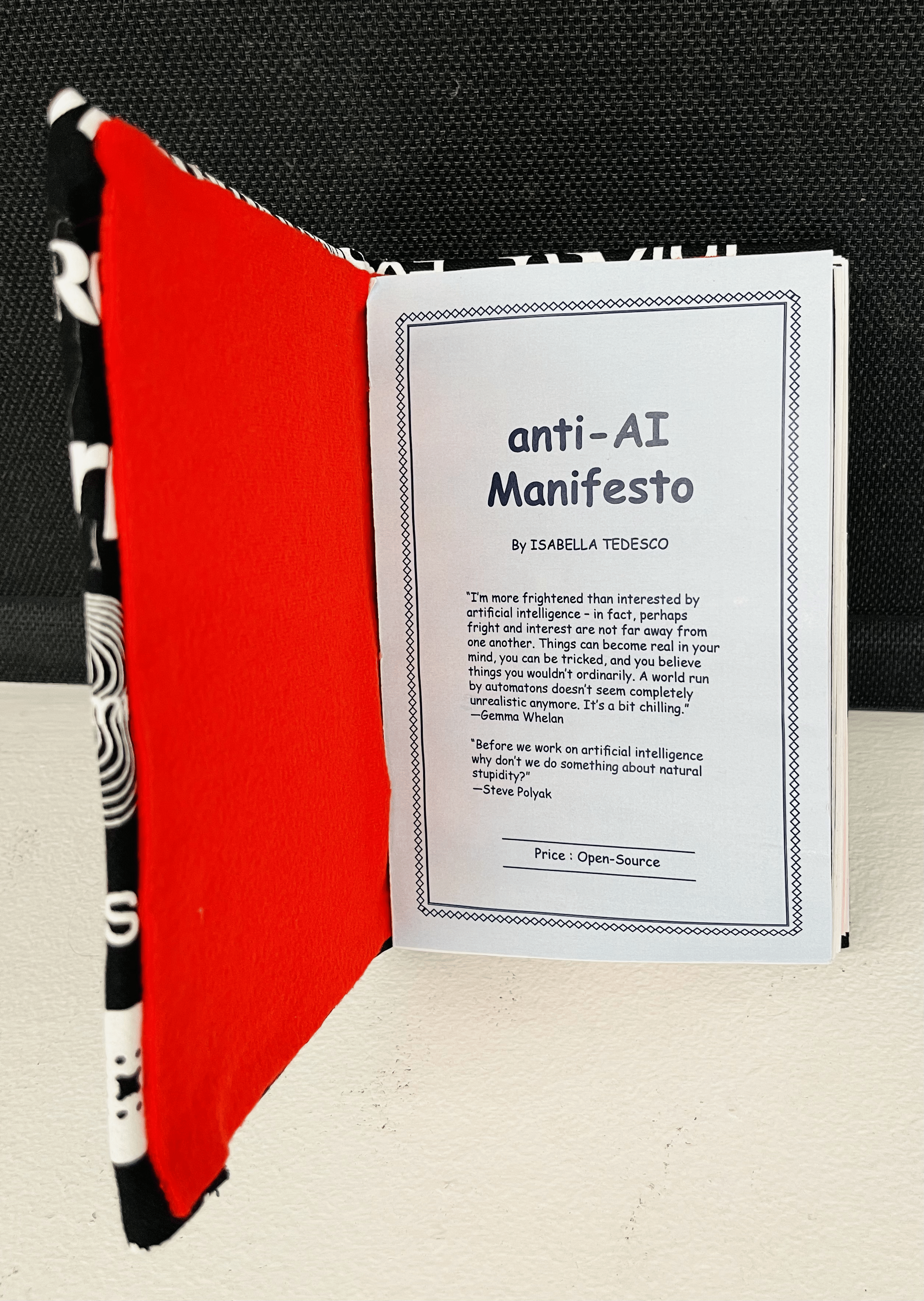 anti ai book photo