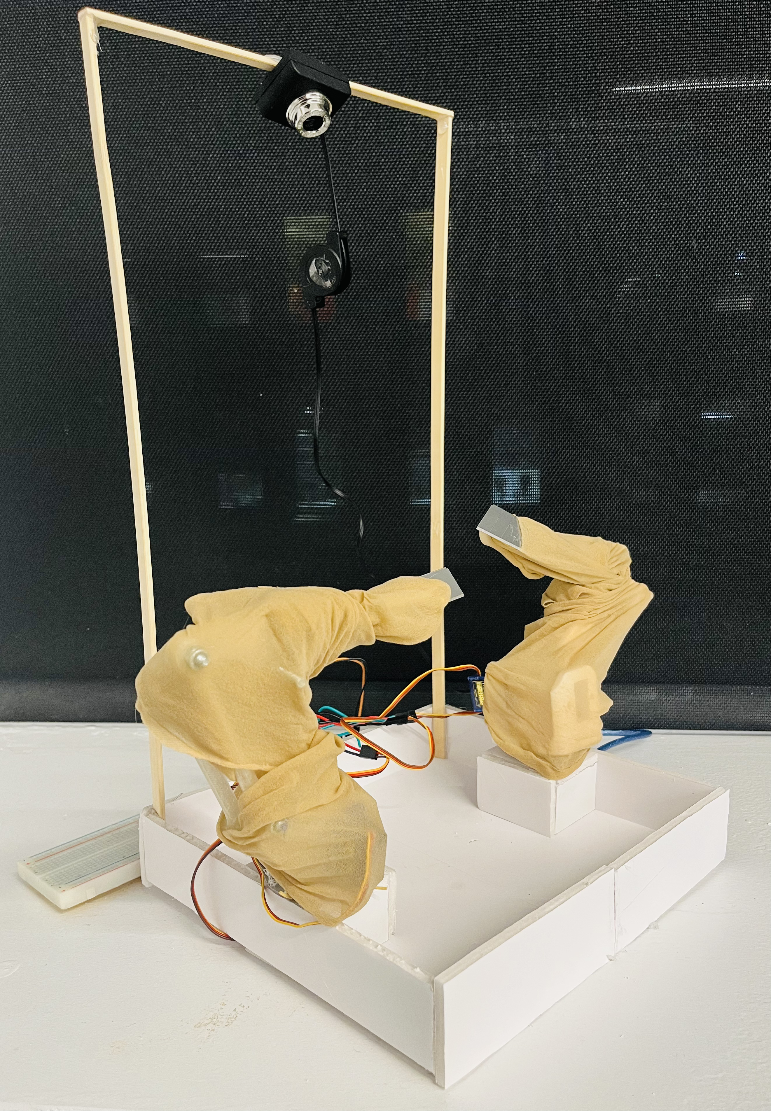 Robotic arm close-up