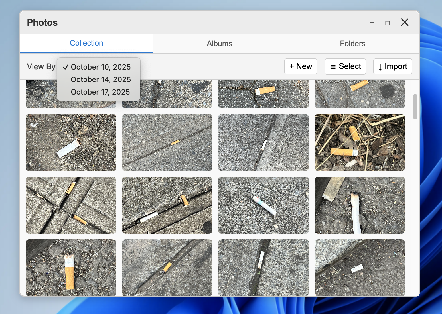 Finance — Cigarette butts near corporate buildings