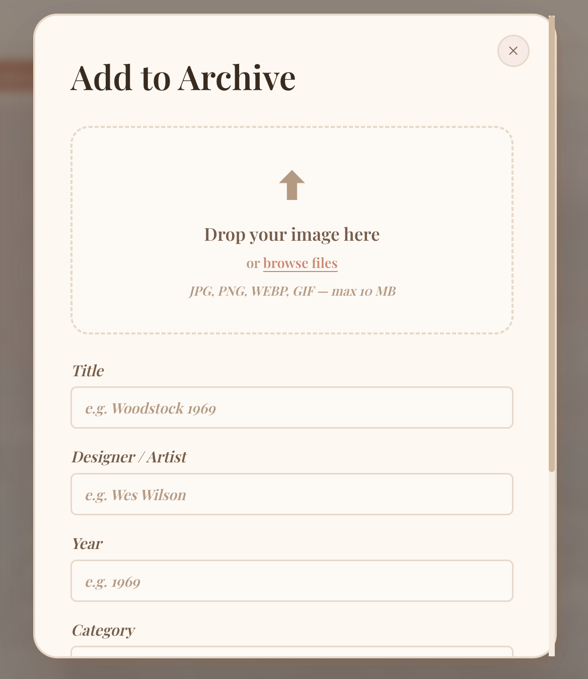 PASTE — Community submission interface